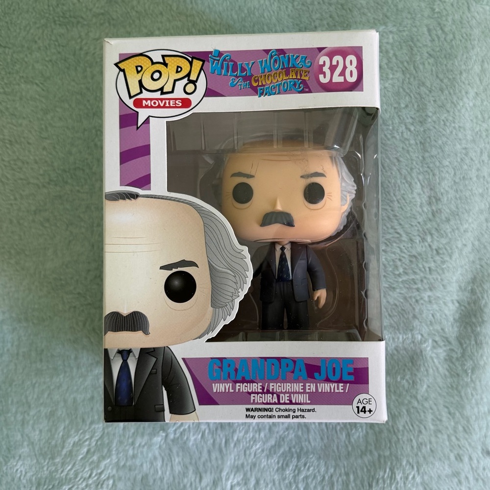 Funko Pop Grandpa Joe in Blue Suit